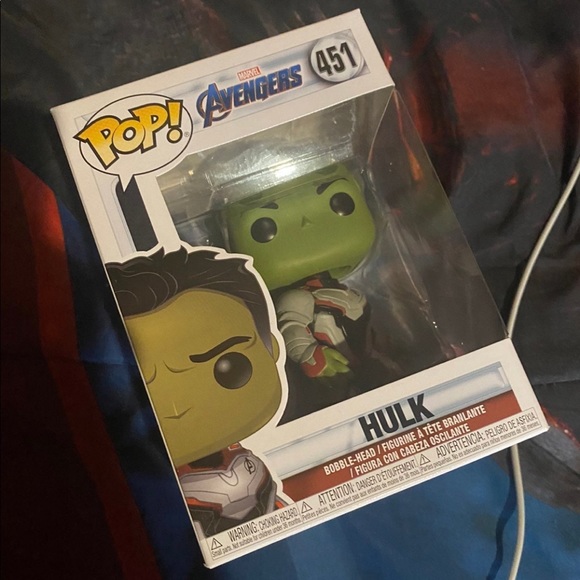Marvel Avengers: Endgame Hulk Funko Pop #451 - Picture 1 of 5